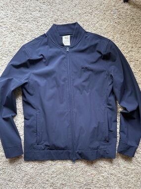 Tracksmith x Taylor Stitch collab Park Bomber jacket
